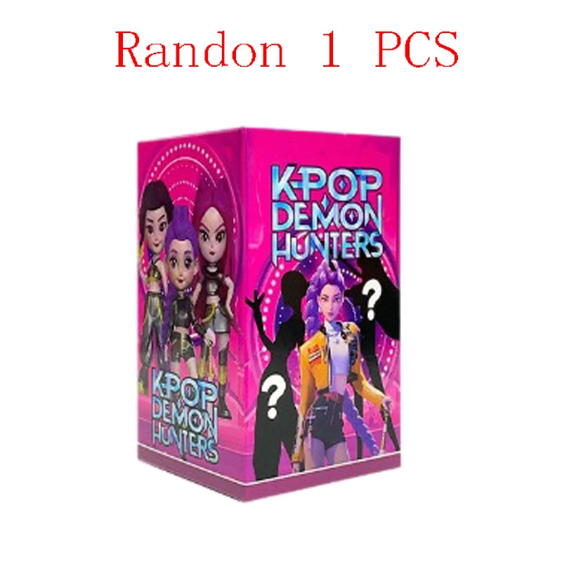2026 Kpop Demon Hunters Action Figure Derpys Tiger Rumi Mira Zoey Sussy Figurine Children's Birthday Gift in Stock Fast Shipping