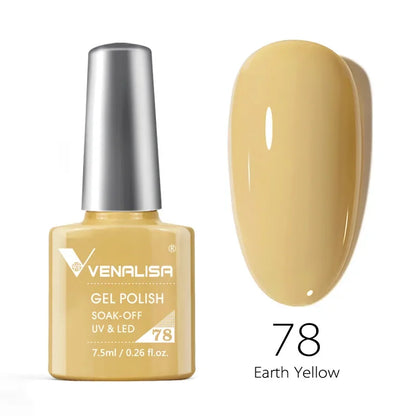 Venalisa VIP4 Nail Gel Polish HEMA/TPO FREE Full Coverage Beautiful Semi Permanent Soak Off UV LED Gel Nail Polish Gel Lacquer