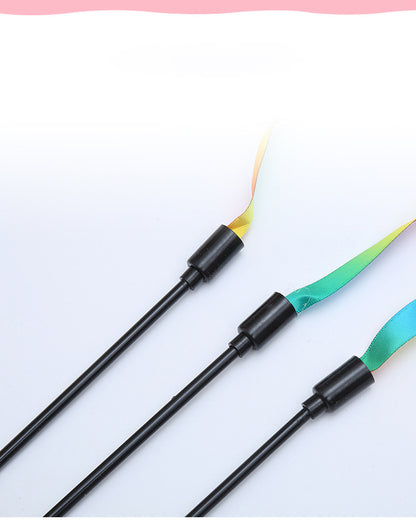 Interactive Feather Cat Teaser Wand