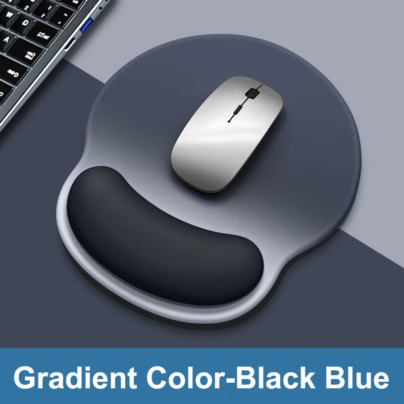 VAORLO Ergonomic Wrist Rest Mouse Pad: Soft Non-Slip Silicone Support