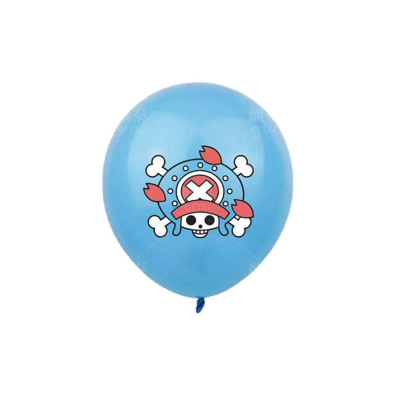 One Piece 12-Inch Latex Balloon Set (3–18pcs) 🎉🏴‍☠️