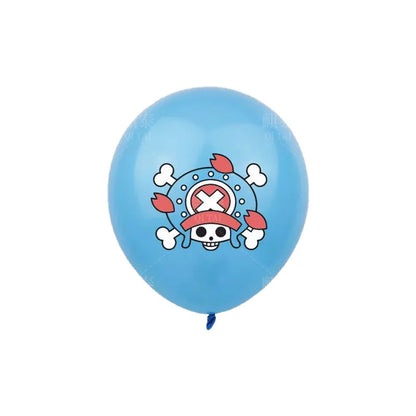 One Piece 12-Inch Latex Balloon Set (3–18pcs) 🎉🏴‍☠️