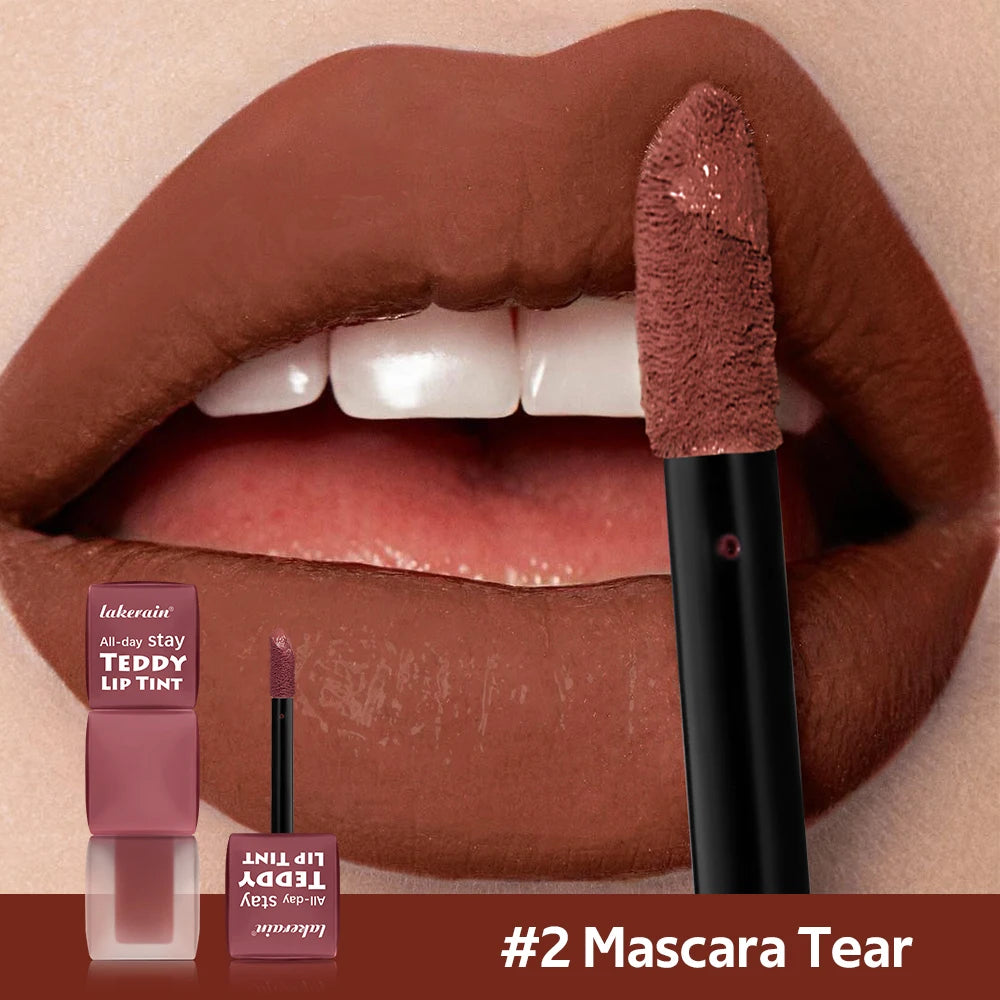 Lip Stain Super Stay Teddy Lip Tint Long Lasting Matte Lipstick For Up To 12HR Wear Waterproof Cosmetics