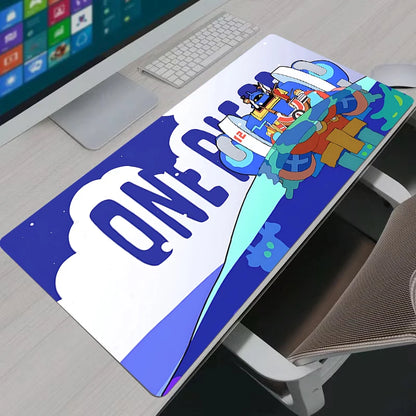 One Piece "Straw Hat" XXL Gaming Mouse Pad: Large Anime Desk Mat & Keyboard Protector