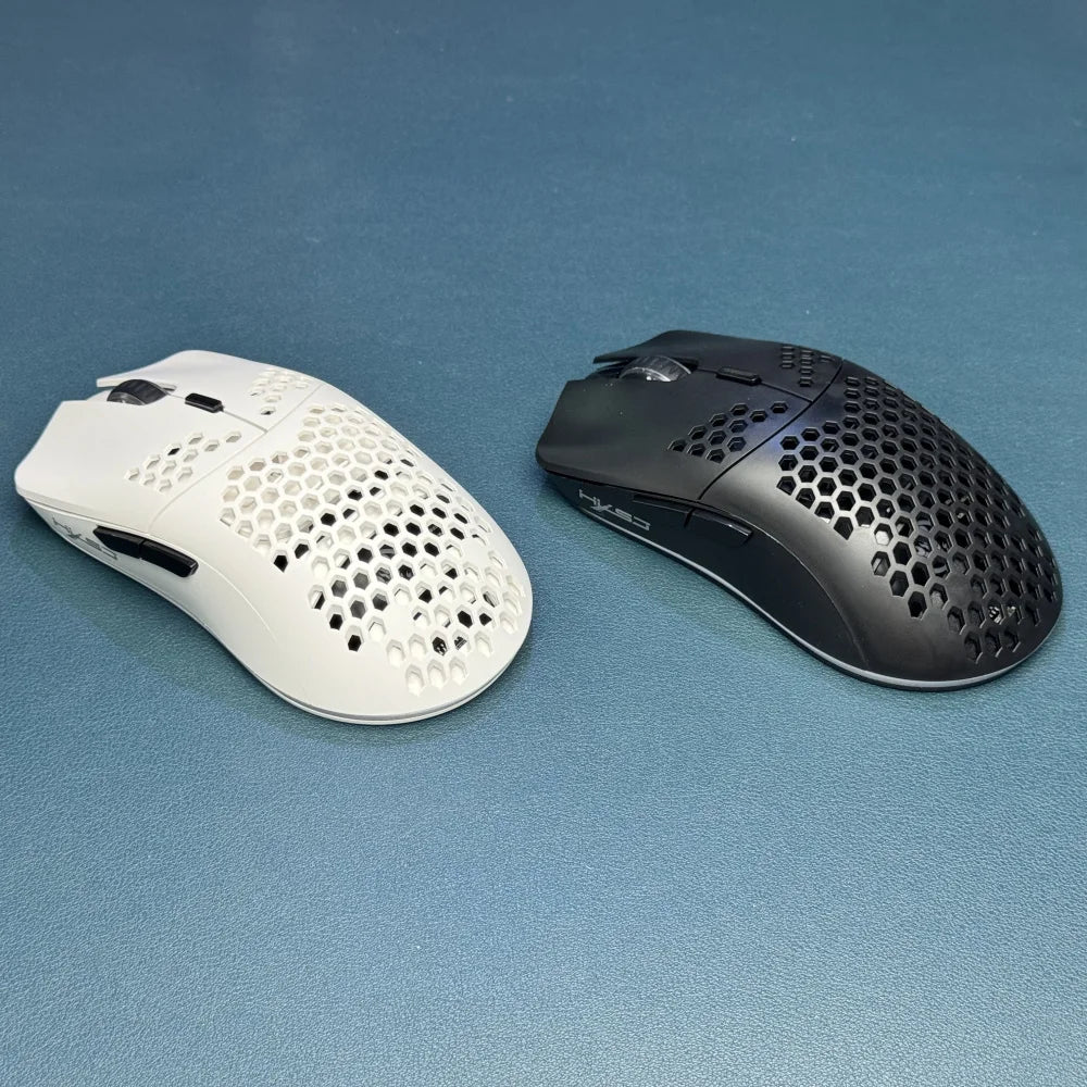 HXSJ T66 3-mode 10000DPI gaming wireless mouse RGB luminous 650mAh rechargeable 6 buttons macro programmable mice for pc desktop