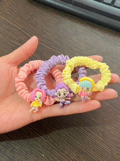 Demon Hunters Hair Ties Set