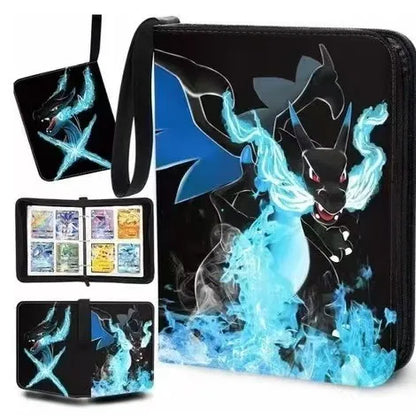 400 Pockets Anime Peripheral Pokemon Game Collection Card Book multiple styles Storage card holder Exquisite Kawaii Boy Toy Gift