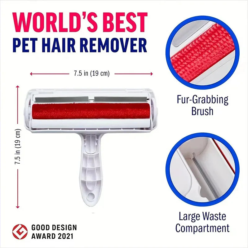 Self-Cleaning Pet Hair Roller