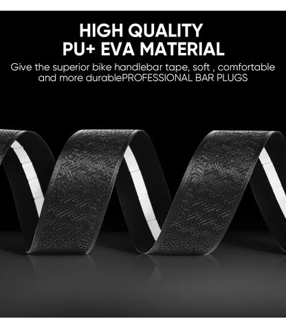 BUCKLOS Bicycle Handlebar Tapes Road Bicycle Handlebar Tape Anti-slip Waterproof Cycling Bar Wrap Road Bike Accessories