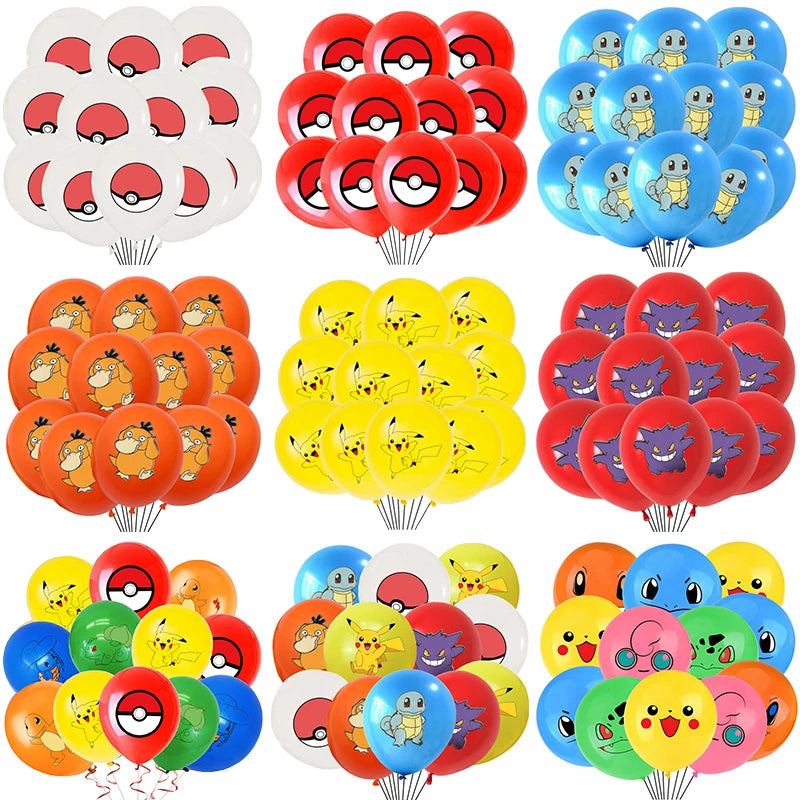 Pokemon Character Balloon Set