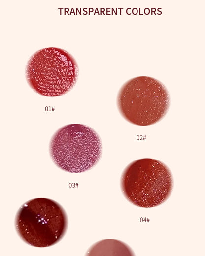 Red Brown Mirror Lip Glaze.