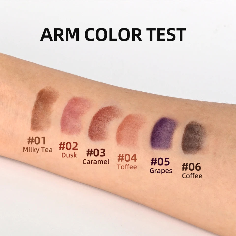 Lakerain Lip Liner Matte Black Brown Velvet Lipstick Waterproof Non Sticky Contouring Tint Lipliner Crayon Lip Makeup