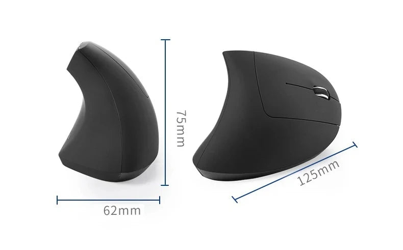 Vertical Ergonomic Gaming Mouse Wireless Rechargeable Gamer Mause Kit Optical 2.4G Mouse Computer PC Laptop Desktop USB Mice