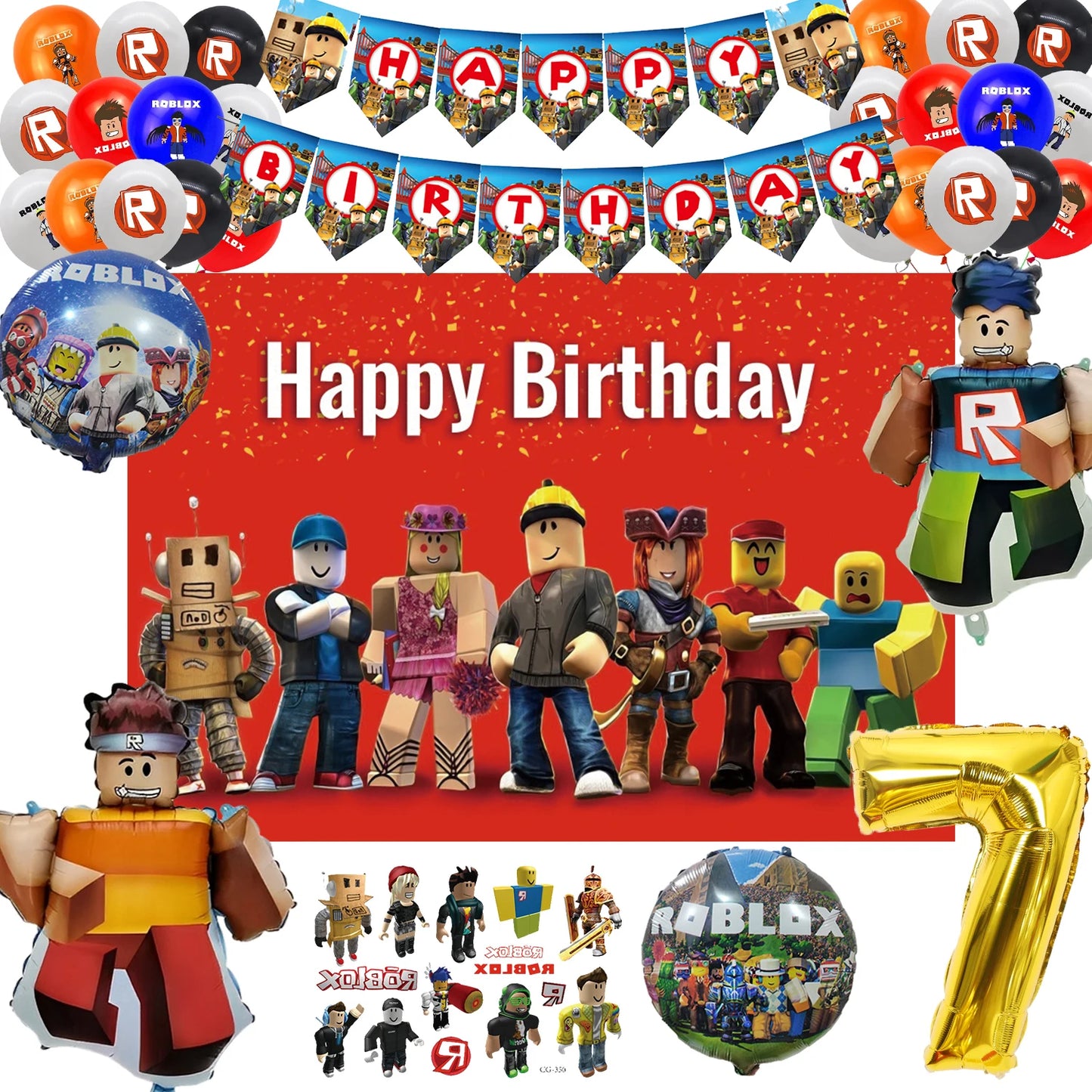 Roblox Party Decor Set 1