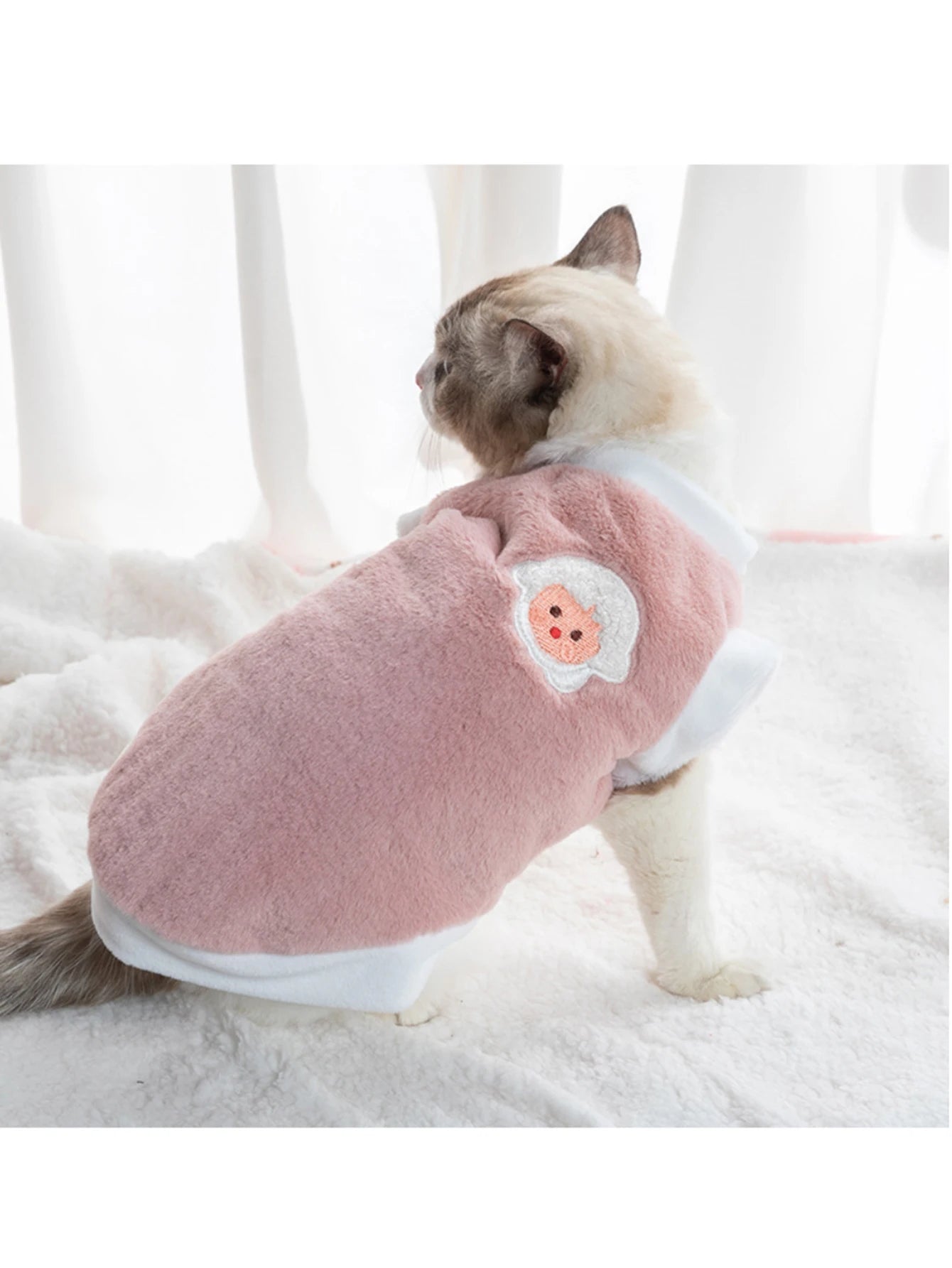 Soft Winter Cat & Small Dog Vest 🐱🐶❄️