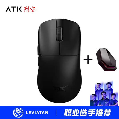 ATK Blazing Sky F1 LEVIATAN Esports Wireless Gaming Mouse PAW3950 Ultra Dual-Mode 8000Hz 35g Lightweight Non-porous FPS Mice