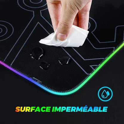 RGB Galaxy Milky Way Mouse Pad XXL 90X40 Carpet PC Gamer Computer Keyboard Desk Mat Anti-slip Mousepad Gaming Led Backlight Mats