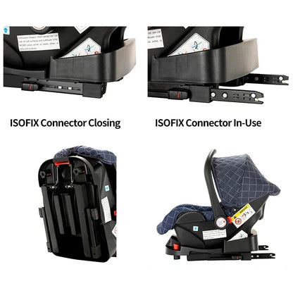 3in1 High Landscape Baby Stroller with car seat Newborns Infant Portable Baby Carriage ISOfix Base Multi functional strollers