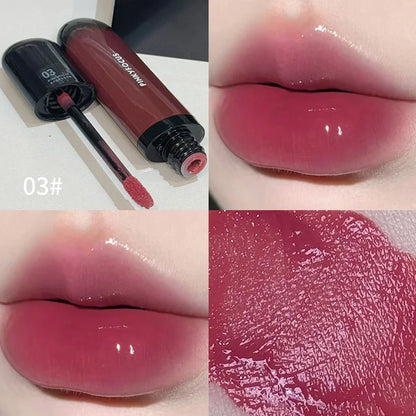 Red Brown Mirror Lip Glaze.