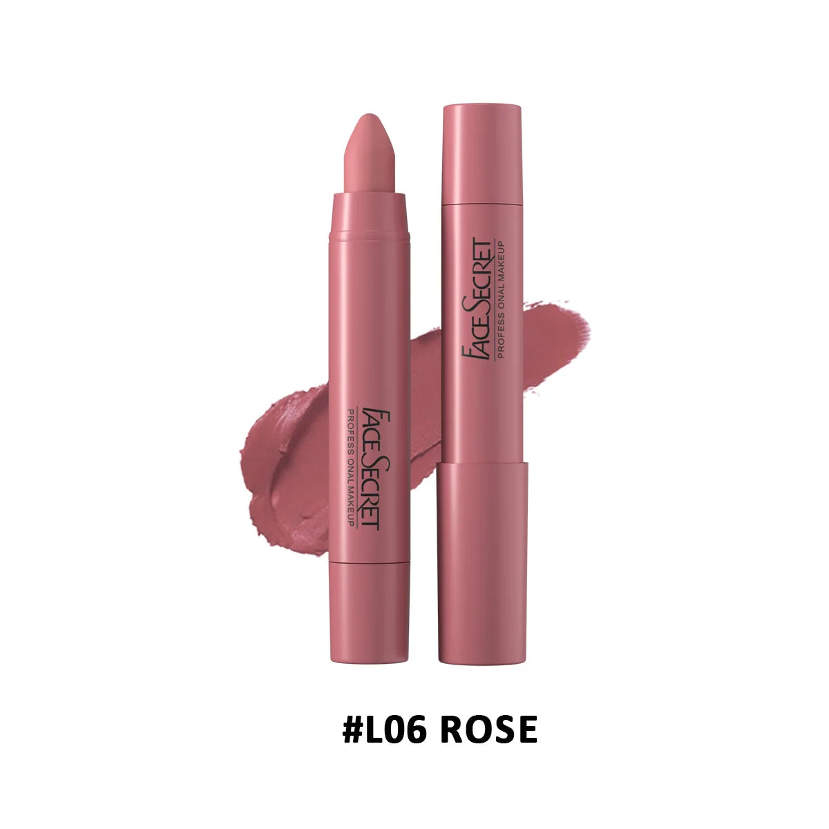 12-Color Matte Lip Pencil Set.