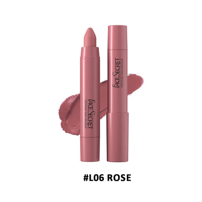 12-Color Matte Lip Pencil Set.