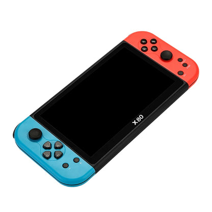 Coopreme X80 Portable Game Console 7-inch HD Large Screen Arcade PS1 Emulator Multi-function Nostalgia Classic PSP Handheld Game