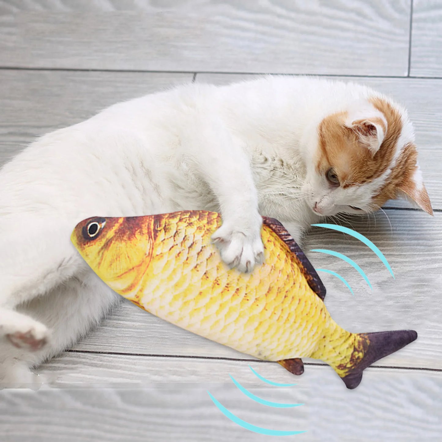 Electric Fish Cat Toy.