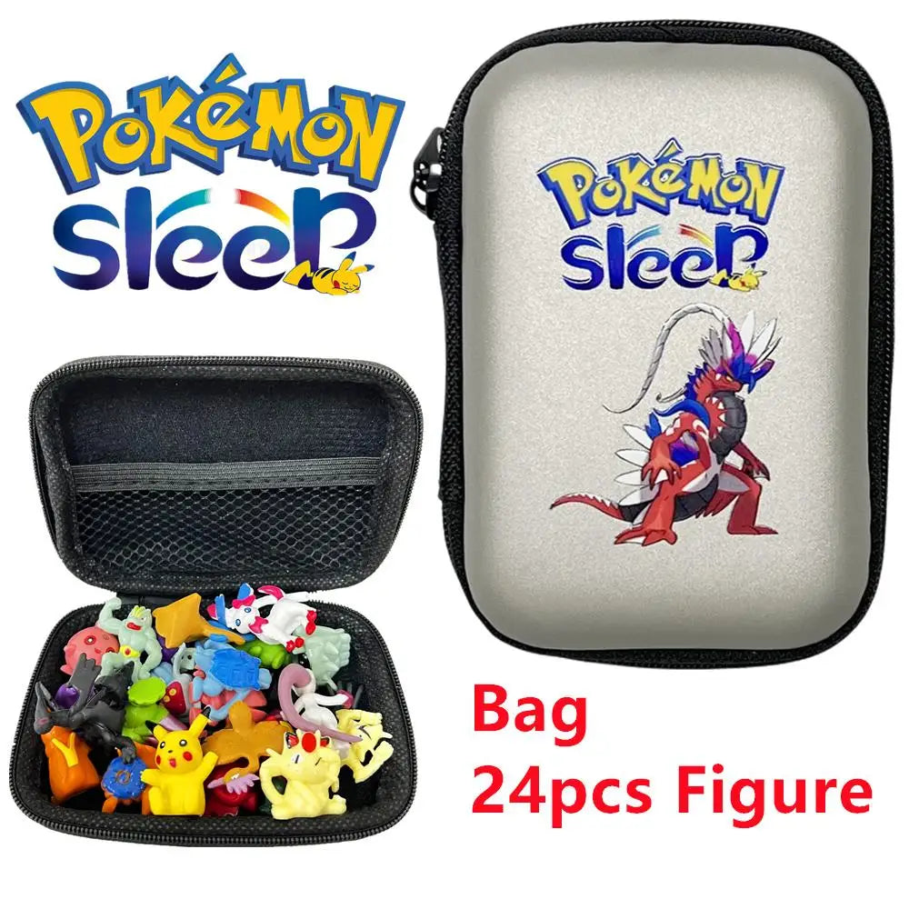 24pcs/Bag Set 2-3cm Pokemon Bag Figures Toy Bulk Anime Mini Doll Figurine Small Pocket Monster Birthday Gift Toys