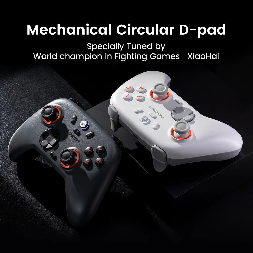 GameSir Nova Lite 2 Wireless Switch Controller Bluetooth Gamepad with Hall Effect for Nintendo Switch, iPhone, Android, PC