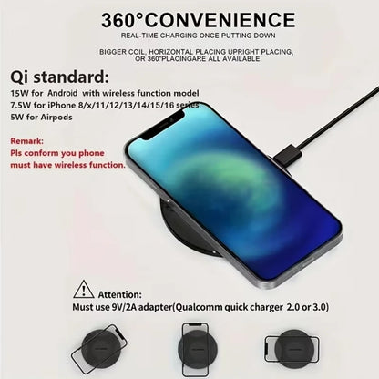 5W Wireless Charging Pad.