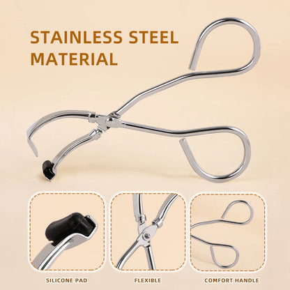 Stainless Steel Eyelash Curler.