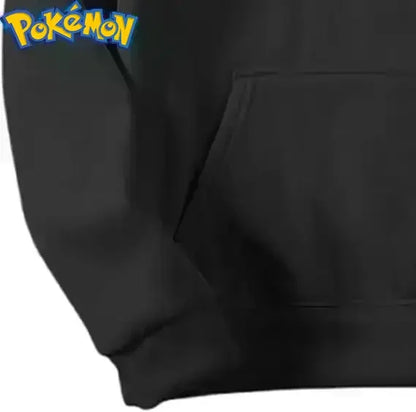 Pokemon Anime Gengar Cotton Hoodie Purple Character Print with Multiple Ghost Type Creatures Pattern Casual Streetwear
