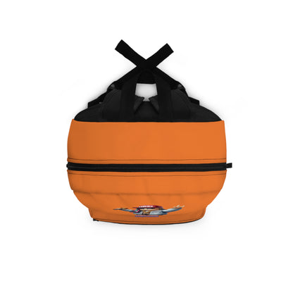 Top view of crusta Roblox girls backpack showing durable zippers and handle at dobermenpremier.com
